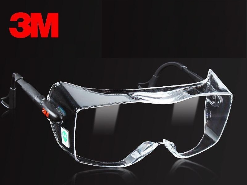 (Bundle of 2pc) 3M / 12308 Clear Glasses New Anti-Fog UV Safety Goggle Eyewear ship from Singapore