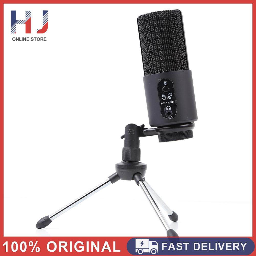 (Hot Sale) USB Microphone W110 Computer Mic with Tripod for Gaming Streaming Recording