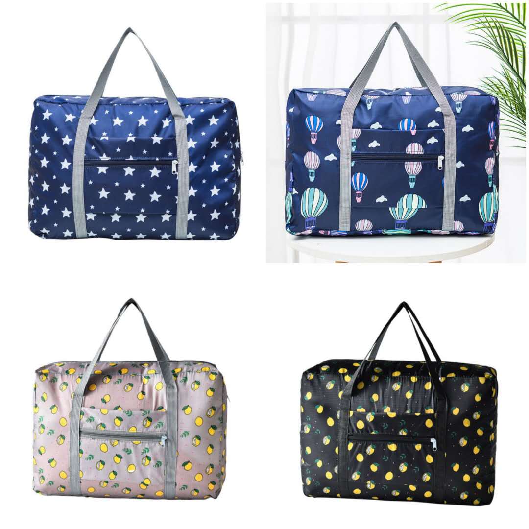 Foldable Lightweight Utility Cabin Bag (4 Cols) Travel, Staycation