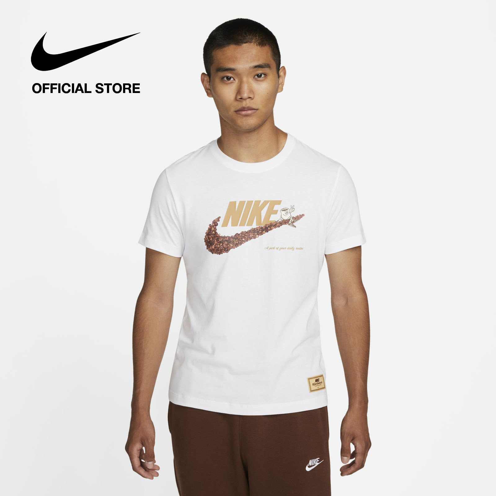 Nike Men's Sportswear SI Beans T-Shirt - White