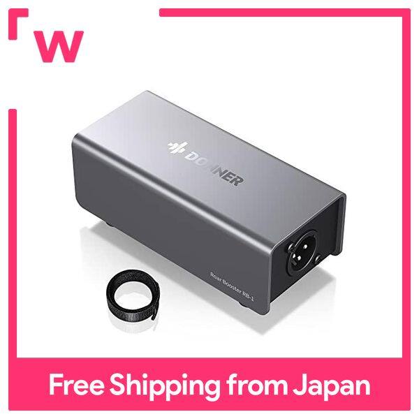 Donner Mic Preamp for Dynamic Microphones Mic Booster Up to +25dB Ultra Clean Gain Podcast/Streaming/Home Recording RB-1