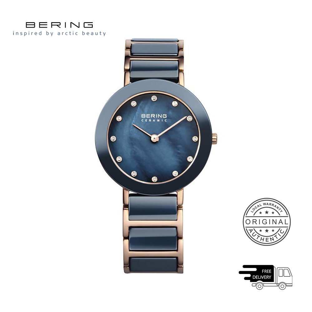 BERING Ceramic 11429-767 Blue 29 mm Women's Watch
