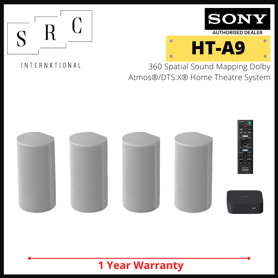 Sony HT-A9 360 Spatial Sound Mapping Dolby Atmos®/DTS:X® Home Theatre System with Free Concierge Service