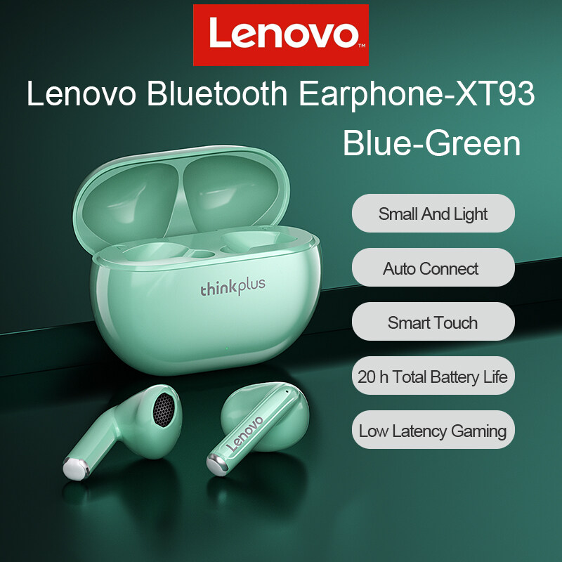 Original Lenovo XT93 Wireless Hearphones TWS Bluetooth Earphones BT5.2 Noise Cancelling Earbuds Touch Control With Mic Sport Heaset