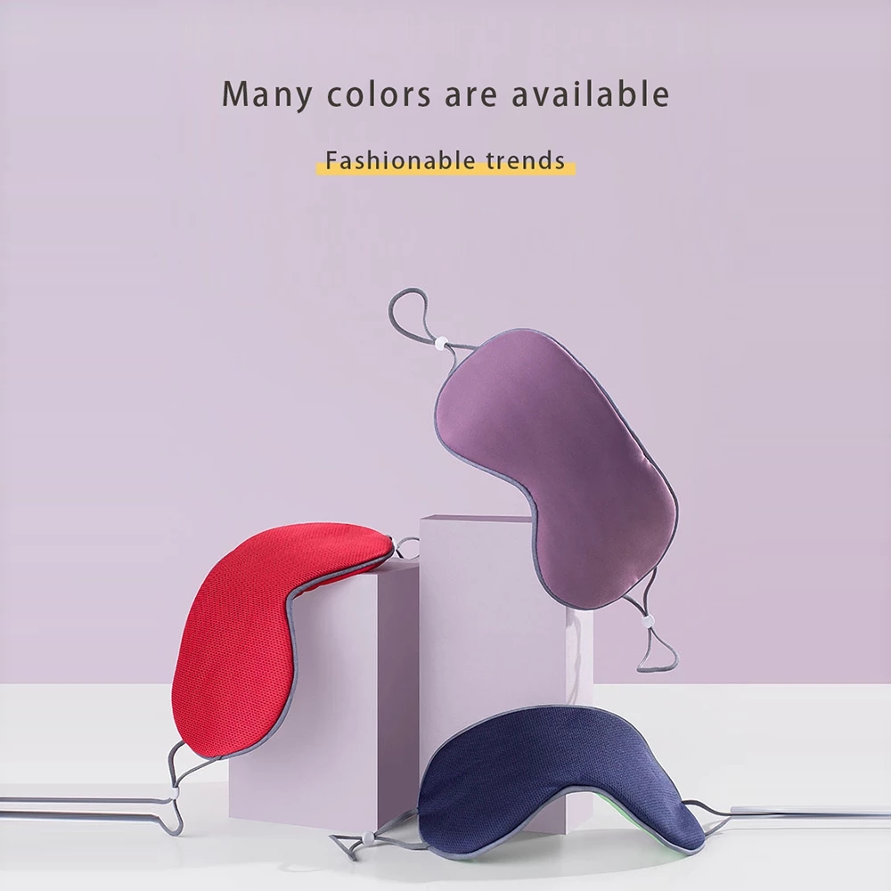 Unisex Double Sided Natural Sleeping Eye Mask Eye Shade Cover Shade Eye Patch Soft Portable Blindfold Travel Eye Patch